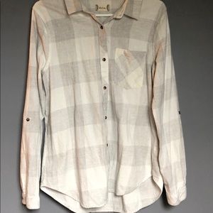 Gingham Plaid Pocket Shirt